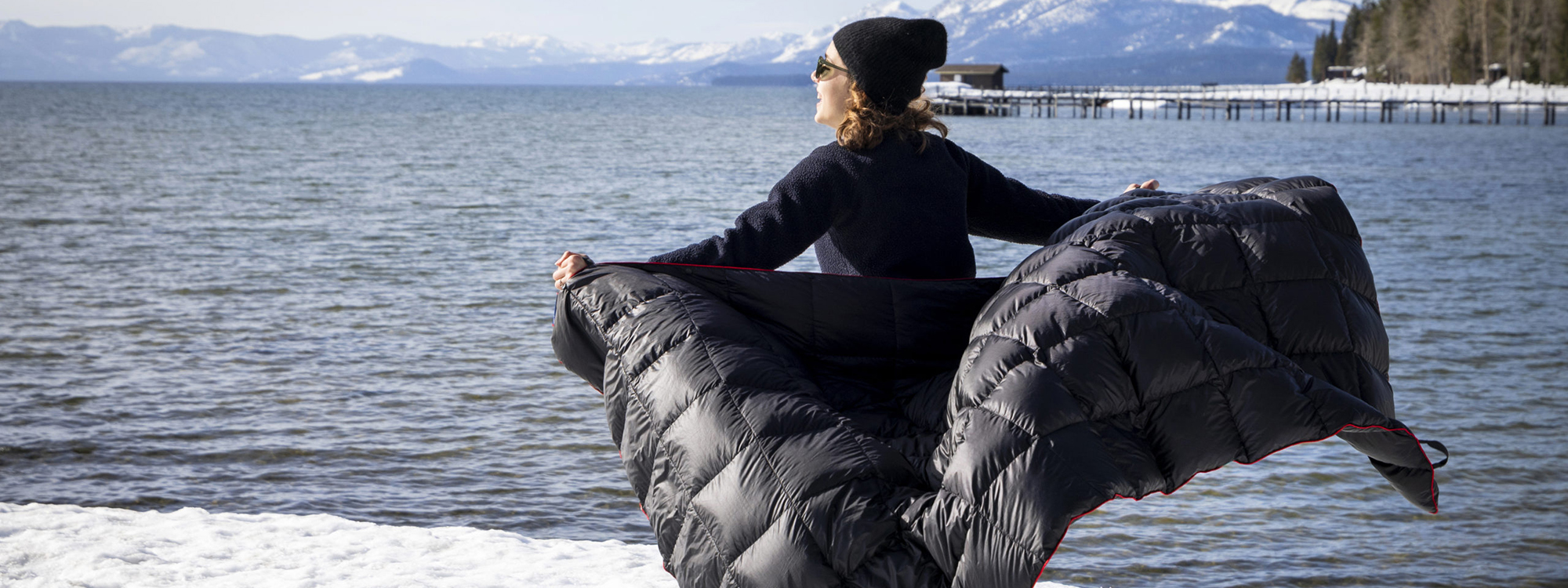 Warm Down and Feather Blanket Colorado USA